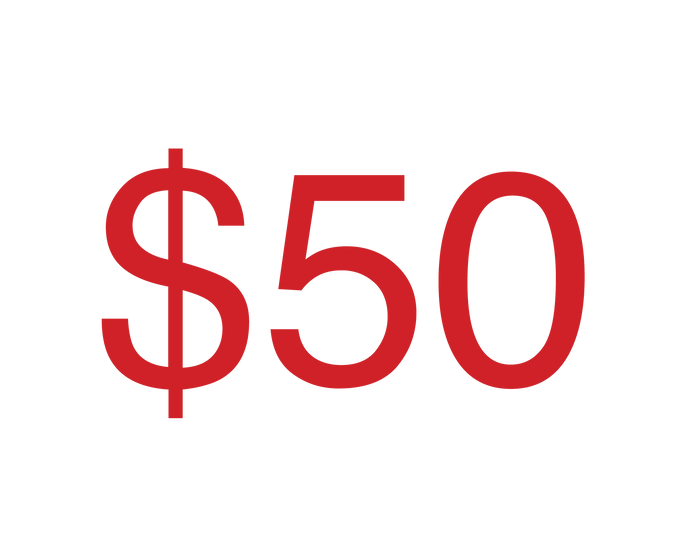 Donation - $50